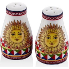 Feyza Design Şık Lamedore Sunshine Tuzluk Biberlik Seti, Mutfağınıza Renk Katın