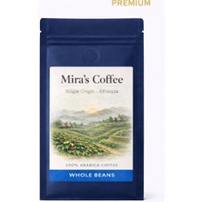 Mira's Coffee 500 gr Ethiopia Kavrulmuş Çekirdek  Omni Roast Kavrum Kahve %100 Arabica Çekirdek Artisan