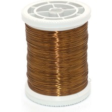 Tuğra Tablo Tuğra Bakır Tel Filografi 50 gr Kahve Renkli 0,30 Mikron 50 mt Uzunlukta Tel