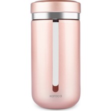 Feyza Design Pratik ve Şık 1000 ml Saklama Kabı, Dayanıklı Rose Altın Rengi Tasarım