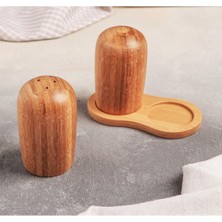Feyza Design Bambu Baharatlık Seti, Şık ve Doğal Mutfak Gereçleri Arasında