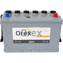 Orex AKÜ 105 Ah H4 760A (345×175×228) Tam Kapalı