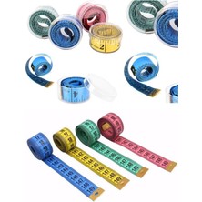 Özde Tekstil Altın Renk Mezura Kutulu Dikiş Makinaları Aksesuarları İçin Pratik Ölçüm Seti