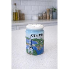 Feyza Design Şık ve Dayanıklı Seramik Tuzluk, Dekoratif Mutfak ve Masa Aksesuarı