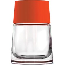 Feyza Design Turuncu Cam Tuzluk ve Biberlik Seti, Şık ve Kullanışlı Tasarım