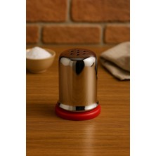 Feyza Design Paslanmaz Çelik Büyük Boy Biberlik 8 Cm, Pratik ve Şık Mutfak Aksesuarı