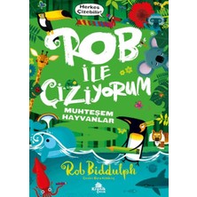 Kronik Kitap Rob ile Çiziyorum 2 Muhteşem Hayvanlar