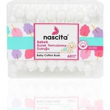 Nascita Bebek Kulak Temizleme Çubuğu 60lı