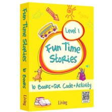 Living English Dictionary Living Level 1 Fun Times Stories 10'lu Hikaye Seti