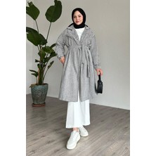 inStyle Balıksırtı Beyaz Kaşe Kap