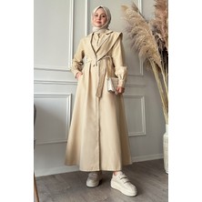 inStyle Bolerolu Kemerli Bej Trençkot