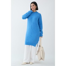 inStyle Simli Fitilli Mavi Tunik