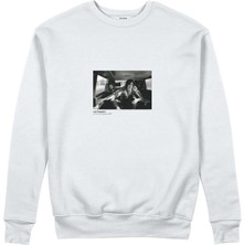 The Lucid Lab LED Zeppelin Limo Los Angeles 1971 Sweatshirt - Beyaz