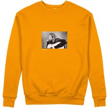 The Lucid Lab Kurt Cobain 1990 Sweatshirt - Turuncu