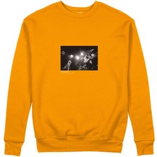 The Lucid Lab LED Zeppelin Pontiac Silverdome 1977 Sweatshirt - Turuncu
