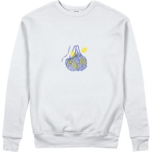 The Lucid Lab Make Some Lemonade Sweatshirt - Beyaz