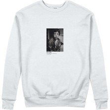 The Lucid Lab Mick Jagger Backstage At The Palladium London 1967 Sweatshirt - Beyaz