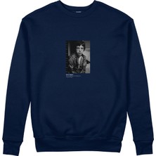 The Lucid Lab Mick Jagger Backstage At The Palladium London 1967 Sweatshirt - Lacivert