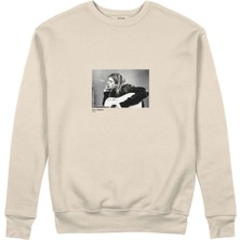 The Lucid Lab Kurt Cobain 1990 Sweatshirt - Bej