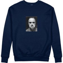 The Lucid Lab Marlon Brando / Godfather 1972 Sweatshirt - Lacivert