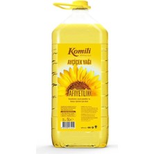 Komili Ayçiçek Yağı 5 Lt Türkiye Menşeli Afiyetlik Özelliği ile Mutfaklar İçin İdeal