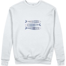 The Lucid Lab Mediterraneo Sweatshirt - Beyaz