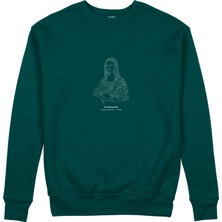 The Lucid Lab La Gioconda Sweatshirt - Koyu Yeşil