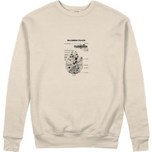 The Lucid Lab Millennium Falcon Sweatshirt - Bej