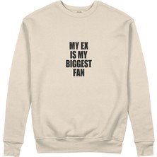 The Lucid Lab My Ex Is My Biggest Fan Sweatshirt - Bej