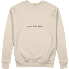 The Lucid Lab Never Look Back Sweatshirt - Bej