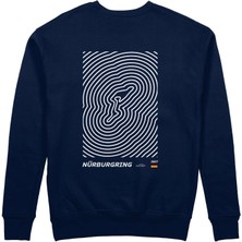 The Lucid Lab Nürburgring Artwork Sweatshirt - Lacivert