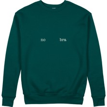 The Lucid Lab No Bra Sweatshirt - Koyu Yeşil