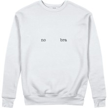 The Lucid Lab No Bra Sweatshirt - Beyaz