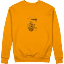 The Lucid Lab Millennium Falcon Sweatshirt - Turuncu