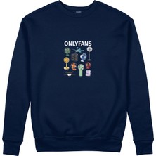 The Lucid Lab Onlyfans Sweatshirt - Lacivert