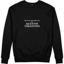 The Lucid Lab Quentin Tarantino Sweatshirt - Siyah