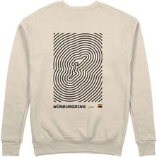 The Lucid Lab Nürburgring Artwork Sweatshirt - Bej