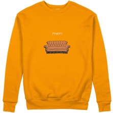 The Lucid Lab Pivot! / Friends Sweatshirt - Turuncu