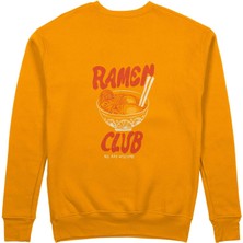 The Lucid Lab Ramen Bowl Club Sweatshirt - Turuncu