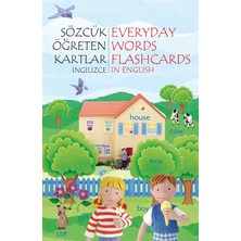 1001 Çiçek Kitaplar Sözcük Öğreten Kartlar -  Ingilizce