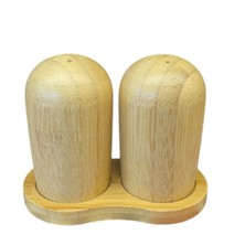 Feyza Design Şık ve Doğal 2'li Bambu Baharatlık Seti, Pratik Kullanım Sağlar