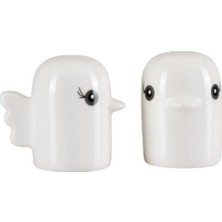 Feyza Design Şık ve Dayanıklı Porselen Tuzluk ve Biberlik Seti, Pratik Kullanım