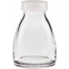 Feyza Design Şeffaf Biberlik Tuzluk, 50 Cc, Şık ve Kullanışlı Mutfak Gereci