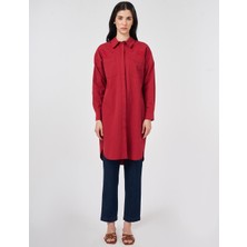 Kayra %100 Pamuklu Nakış Işlemeli Tunik  71005