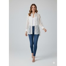 Centilmen Bdk Boncuk Işlemeli Gömlek 0856