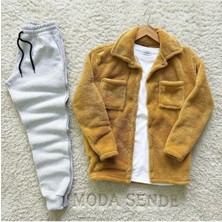 Insane Minds Peluş Gömlek - Eşofman Altı Takımı