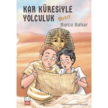 Kırmızı Kedi Çocuk Kar Küresiyle Yolculuk - Mısır