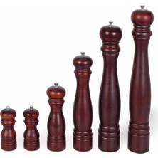 Feyza Design Ahşap Karabiber Değirmeni, Seramik Bıçak, 41 Cm, Şık ve Kullanışlı Tasarım