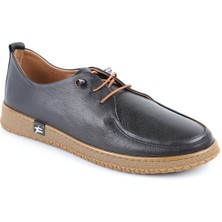 Libero L075.1124 Hakiki Deri Esnek Kauçuk Taban Bağcıklı Kadın Casual Ayakkabı