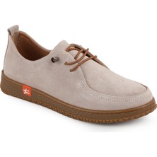 Libero L075.1124 Hakiki Deri Esnek Kauçuk Taban Bağcıklı Kadın Casual Ayakkabı